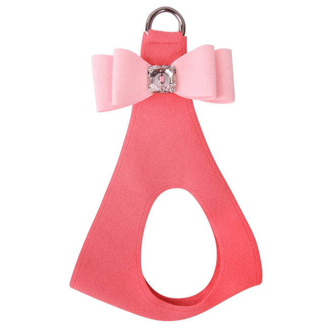 Puppy Pink Big Bow Step In Harness