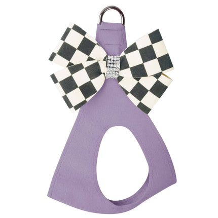 Windsor Check Nouveau Bow Step In Harness-Pretty Pastels