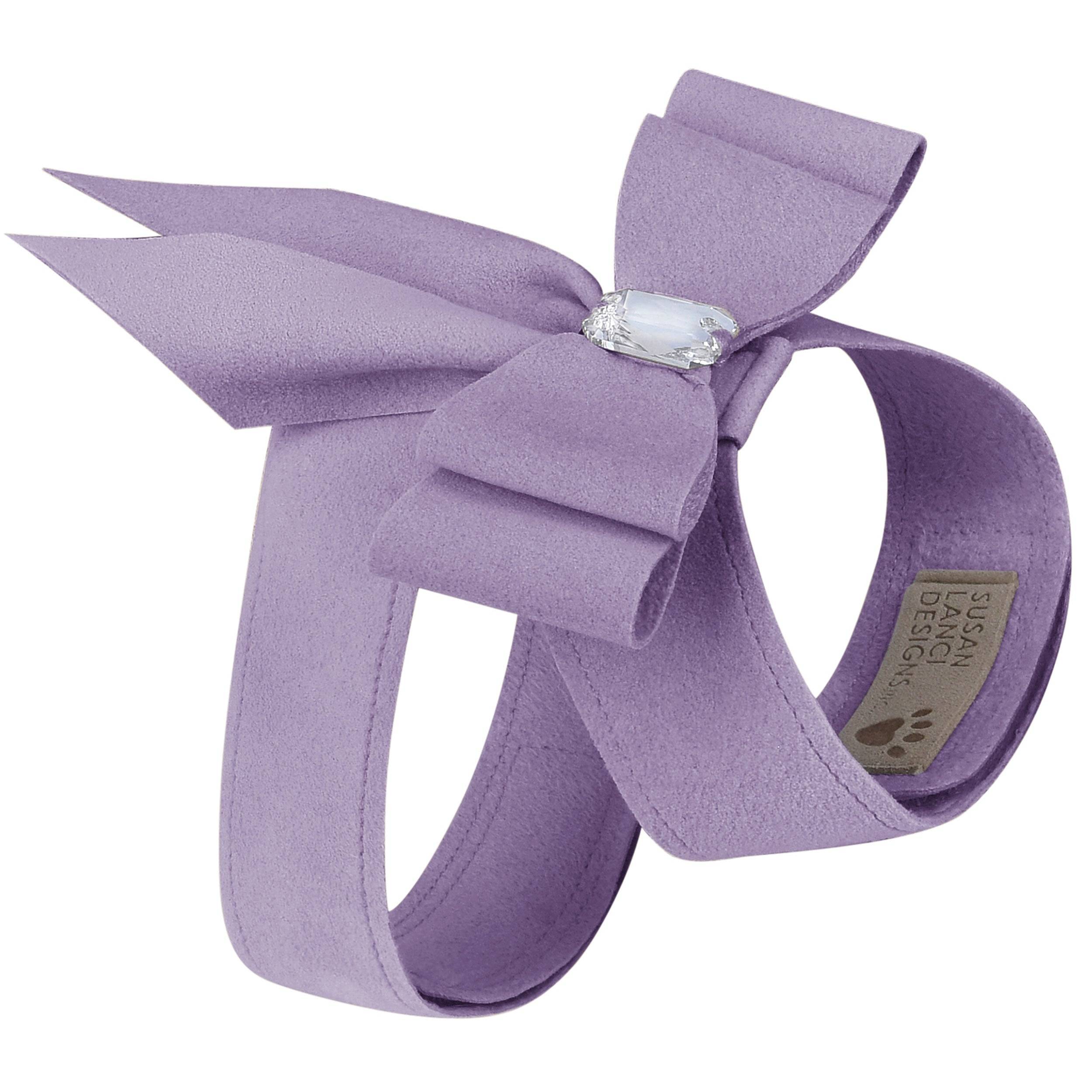 Double Tail Bow Tinkie Harness French Lavender