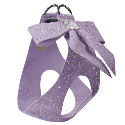 Silver Stardust Tail Bow Step In Harness-Pretty Pastels