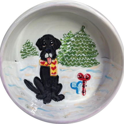 Frosty The Snow Paws | Holiday Pet Bowl