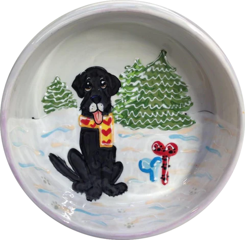 Frosty The Snow Paws | Holiday Pet Bowl