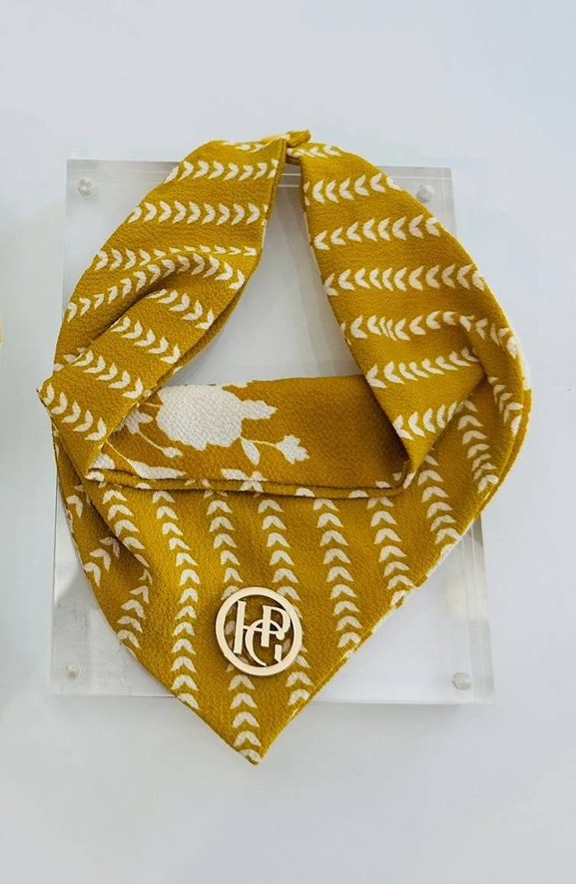 The Braids of Gold Scarf