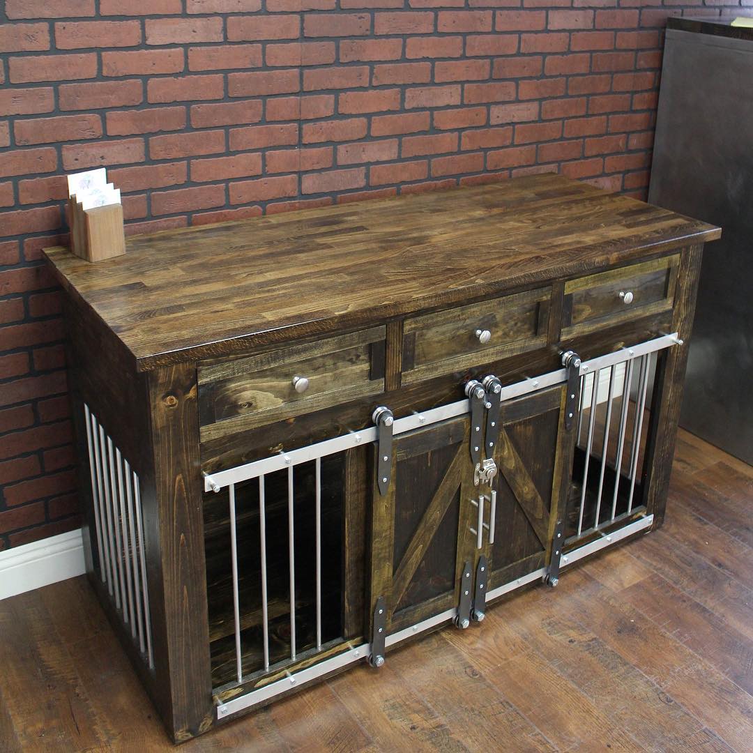 Fully Customizable Dog Crate Furniture HT Animal Supply