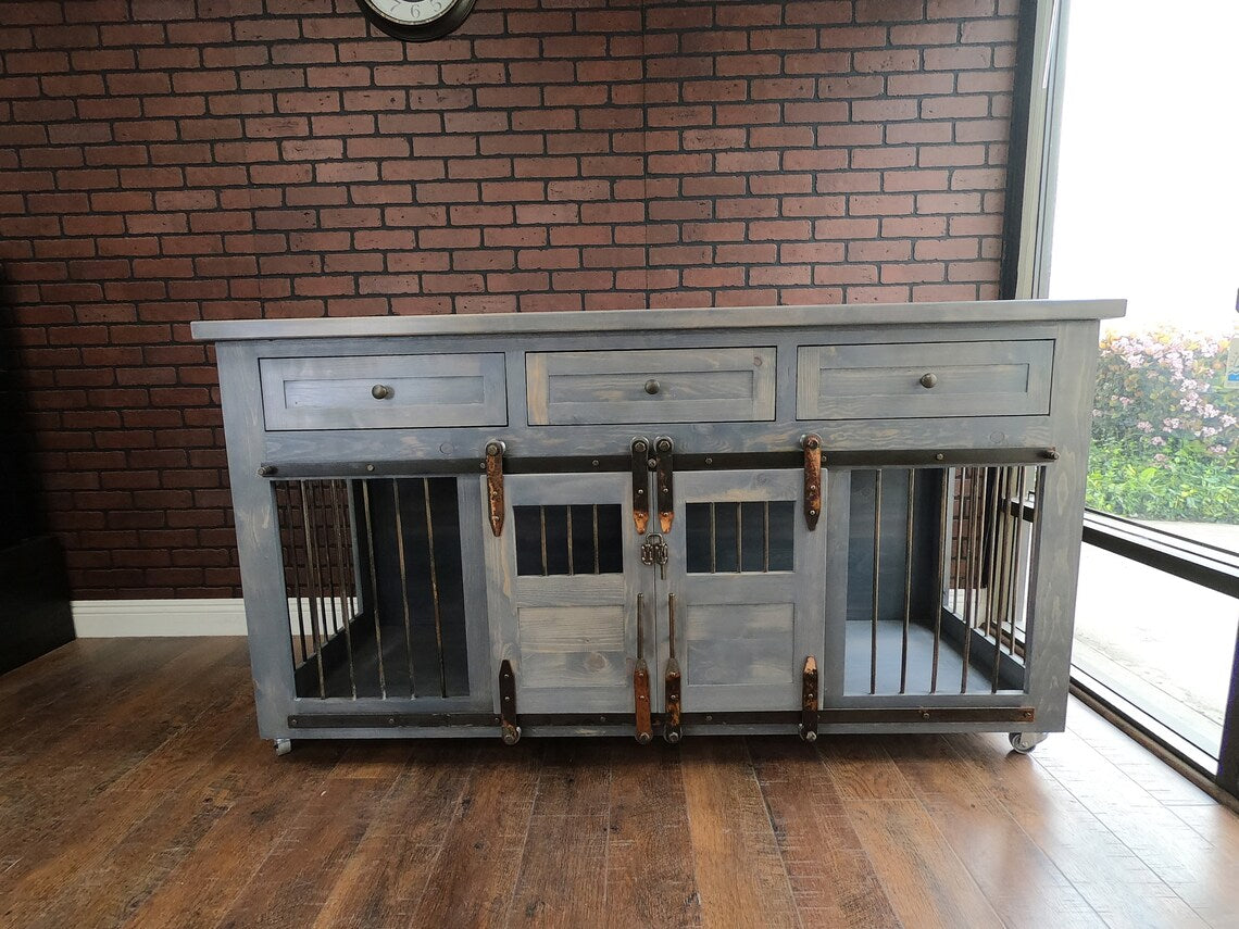 Fully Customizable Dog Crate Furniture HT Animal Supply