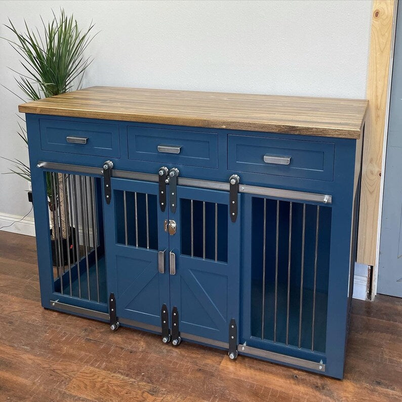 Fully Customizable Dog Crate Furniture HT Animal Supply