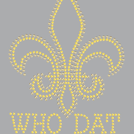 Fleur de Lis - Who Dat - Women's T-shirt