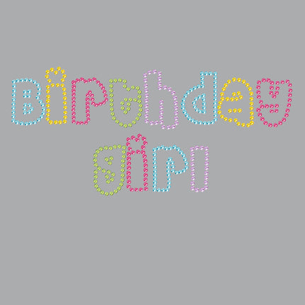 Birthday Girl (Multicolor) - Custom Tutu