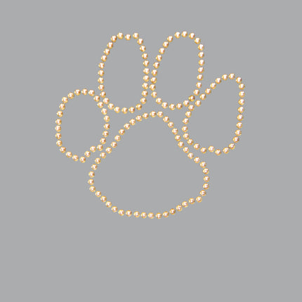 Paw (Gold Nailheads) - Women's T-shirt