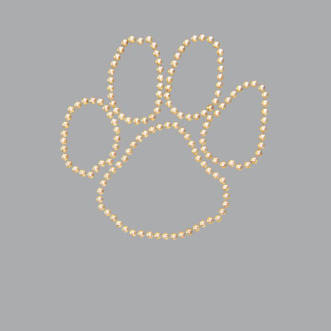 Paw (Gold Nailheads) - Women's T-shirt