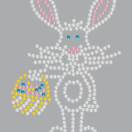 Easter Bunny with Basket - Women's T-shirt