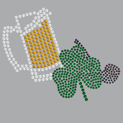 Beer Mug, Clover, & Pipe - Women's T-shirt