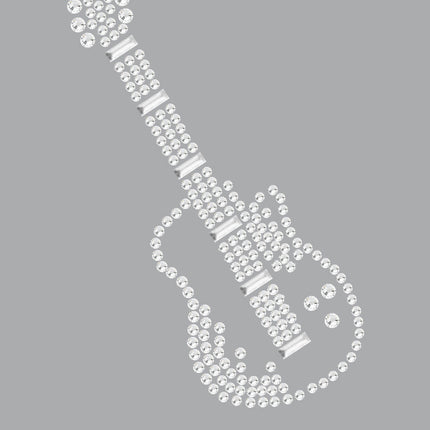 Guitar (Rhinestone) - Women's T-shirt