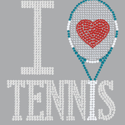 I Love Tennis - Women's Tee