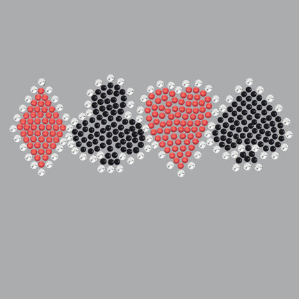 Diamond, Club, Heart, Spade - Women's T-shirt