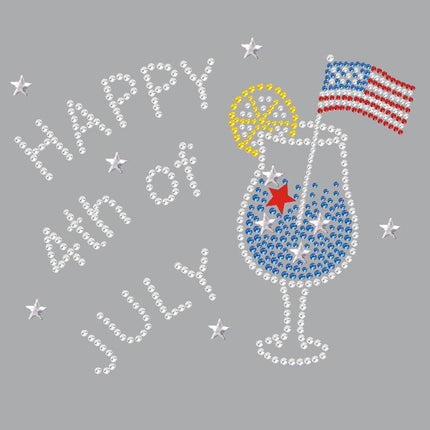 July 4th Cocktail - Women's T-shirt