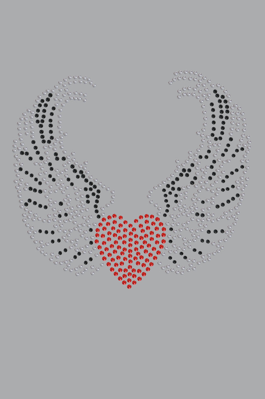 Heart with Wings 1 - Women's T-shirt