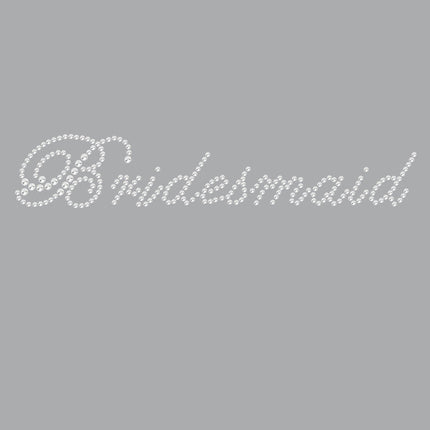 Bridesmaid (Script Letters)- Women's T-shirt