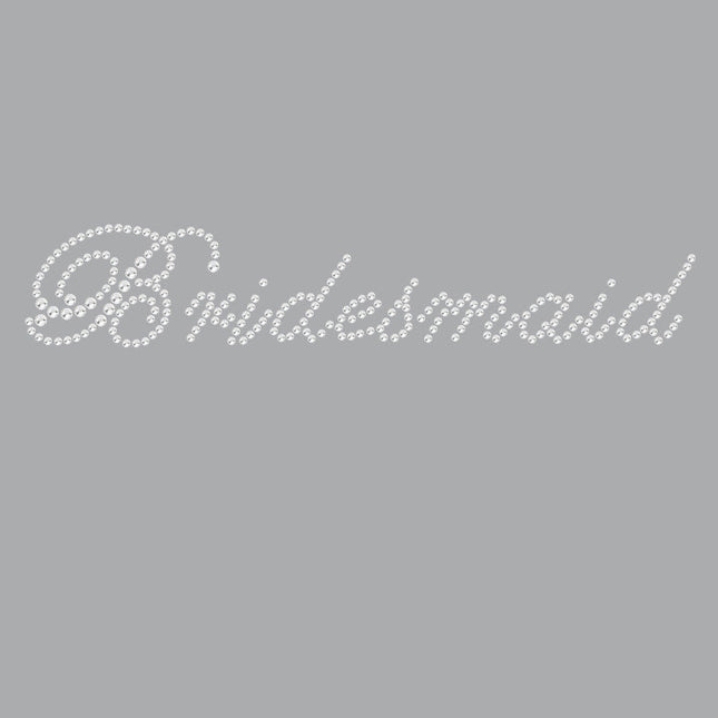 Bridesmaid (Script Letters)- Women's T-shirt