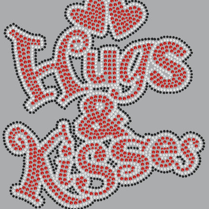 Hugs & Kisses Bandanna