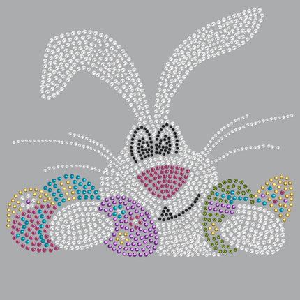 Large Bunny & Eggs - Women's T-shirt