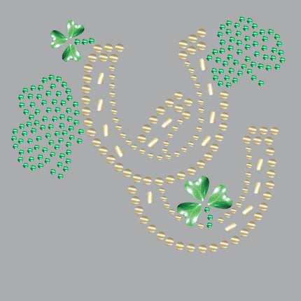 Shamrocks & Horseshoes - Women's T-shirt