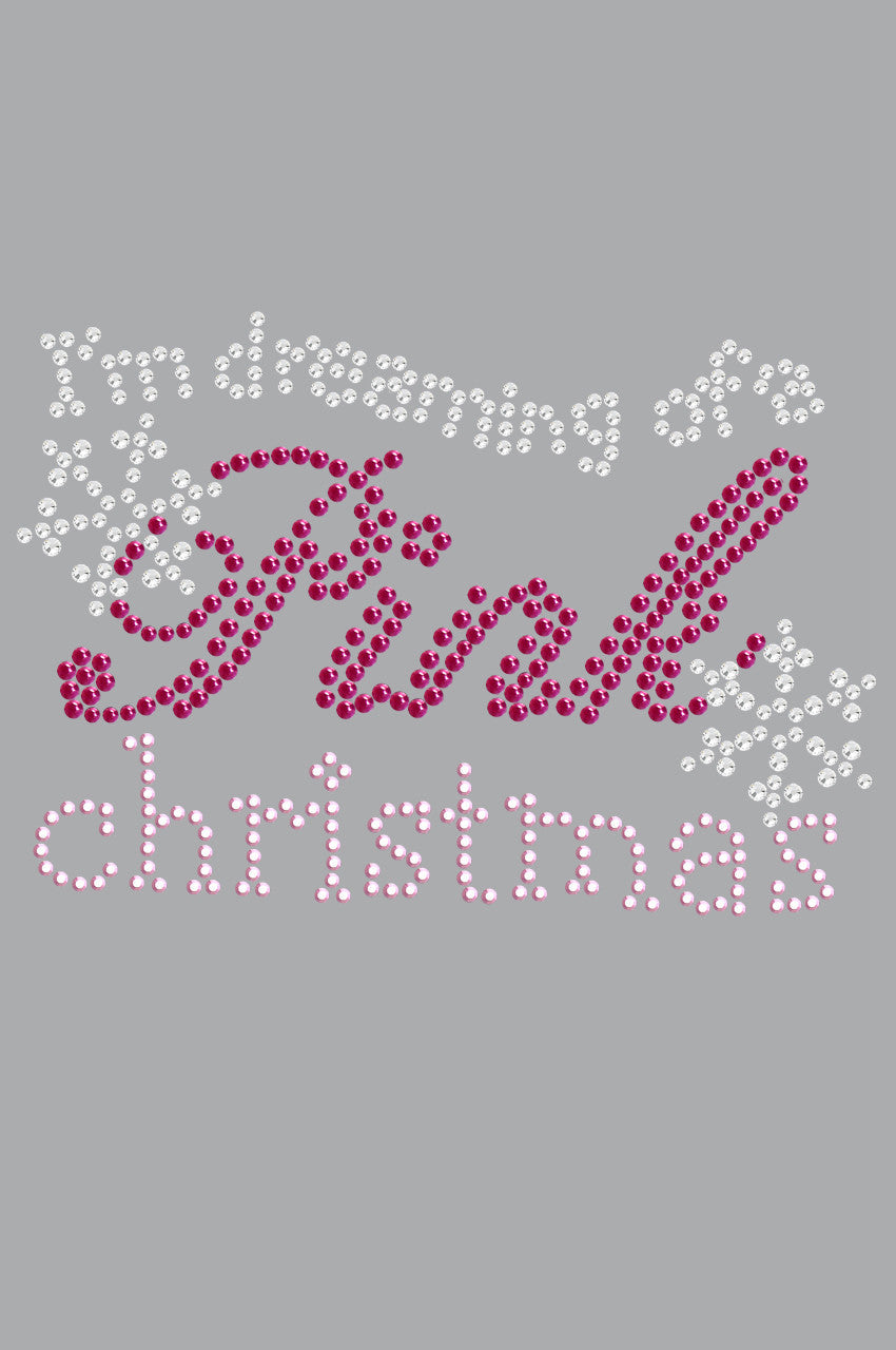 I'm Dreaming of a Pink Christmas - Bandana Gray