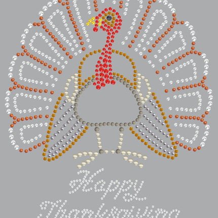 Happy Thanksgiving Turkey 2 - Women's T-shirt