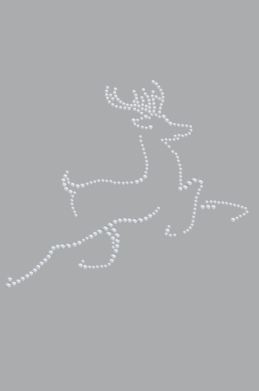 Nailhead Reindeer - Bandana Gray