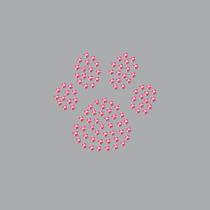 Paw (Pink Rhinestuds) - Women's T-shirt