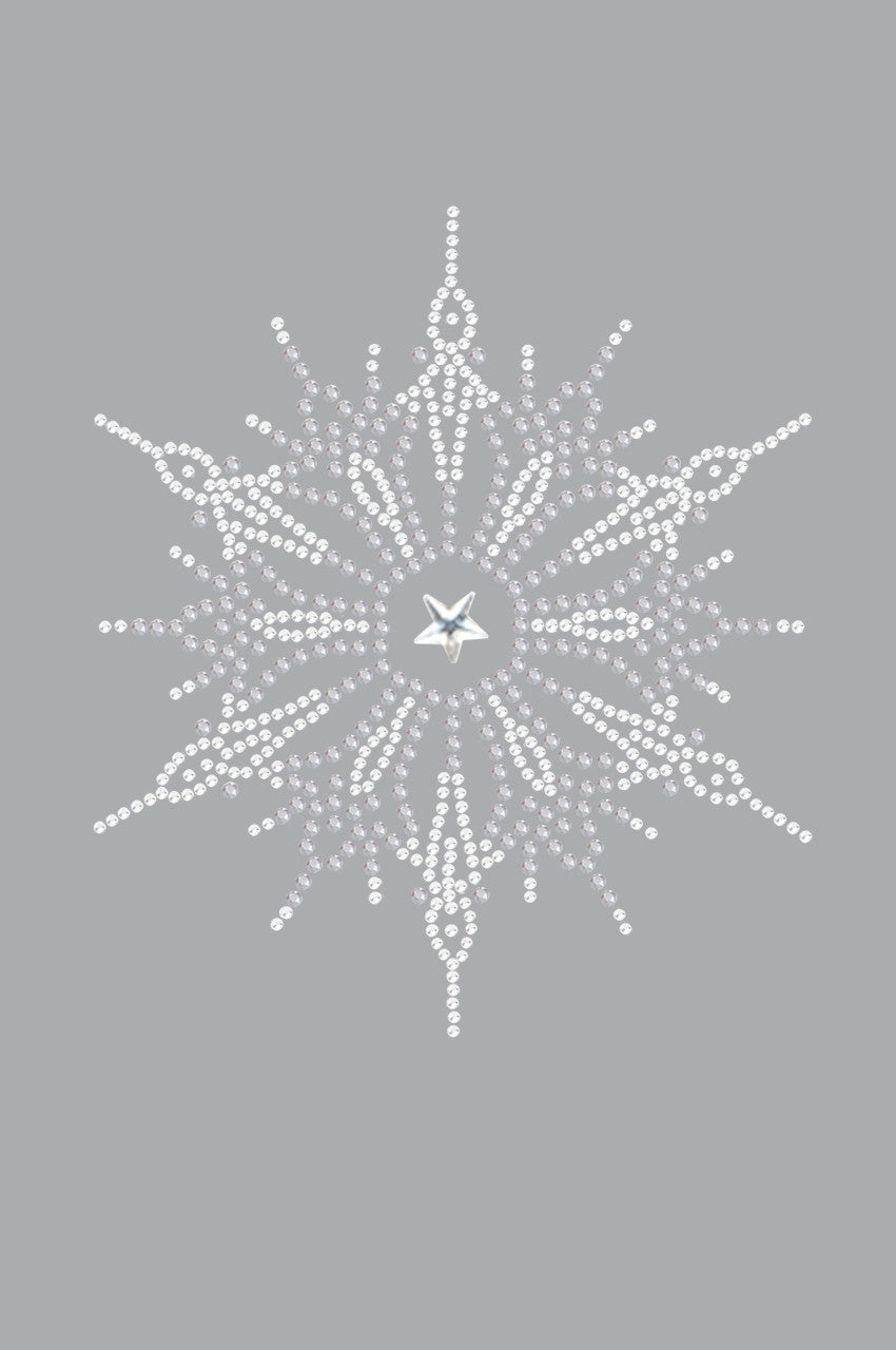 Snowflake 1 - Bandana Gray