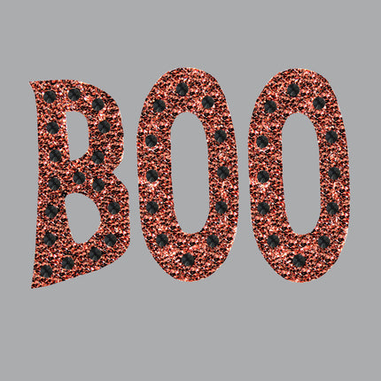 Orange Glitter Boo Bandanna