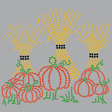 Hay Stacks & Pumpkins - Women's T-shirt