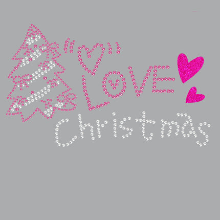 Love Pink Christmas - Women's T-shirt