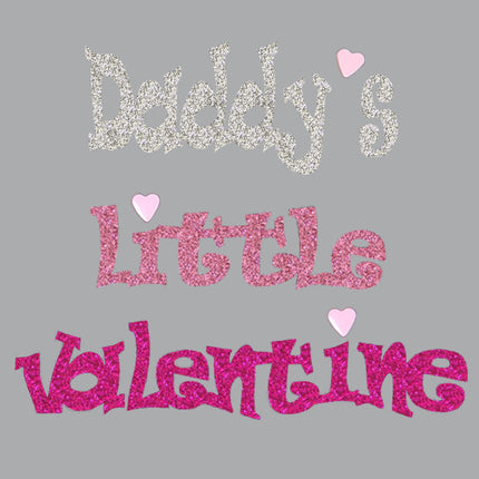 Daddy's Little Valentine Bandanna