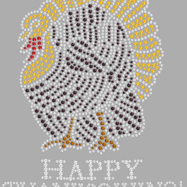 Happy Thanksgiving Turkey 1- Women's T-shirt