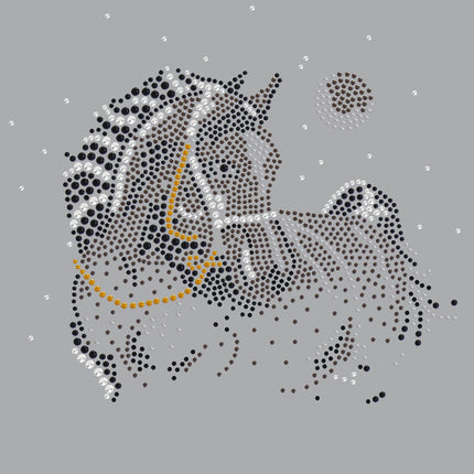 Horse with Stars & Moon - Women's T-shirt