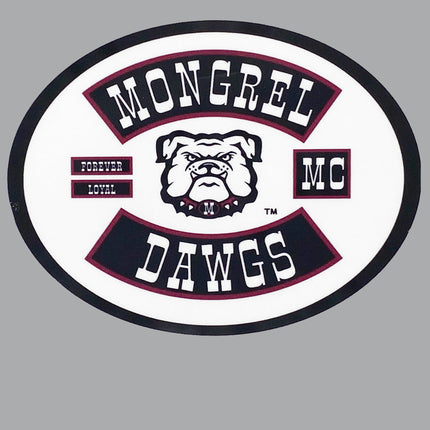 Mongrel Dawgs MC Logo Bandana