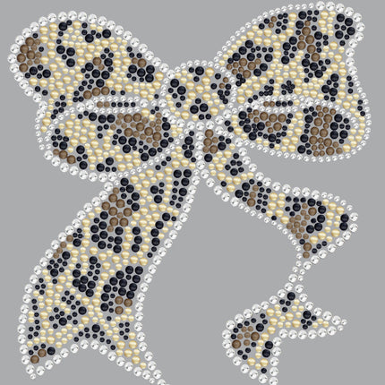 Bow (Leopard) - Women's T-shirt