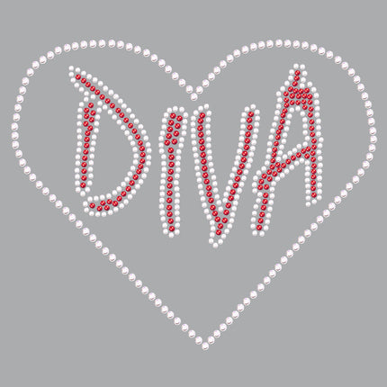 Diva Heart - Women's T-shirt