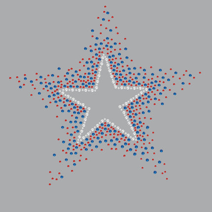 Star (Red & Blue) - Women's T-shirt