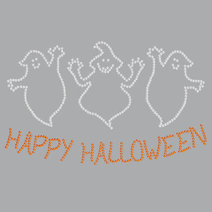 Happy Halloween Ghost - Women's T-shirt