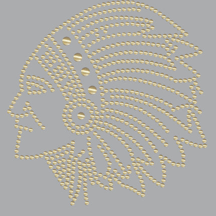 Indian (Gold Nailheads) - Women's T-shirt