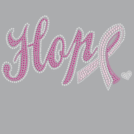 Hope with Cancer Ribbon - Women's T-shirt