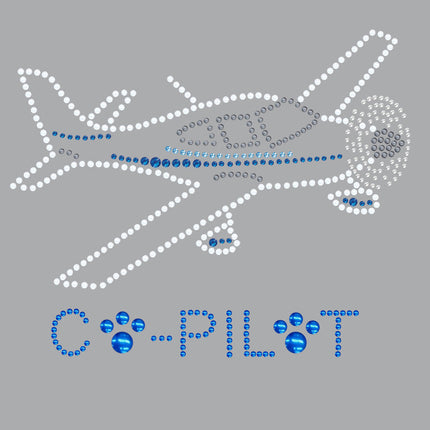 Co-Pilot Airplane (white) - Bandana