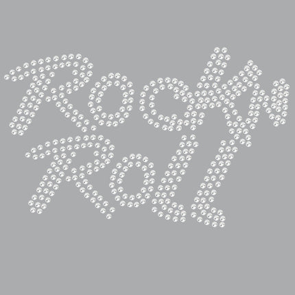 Rock n Roll (Rhinestone) - Women's T-shirt