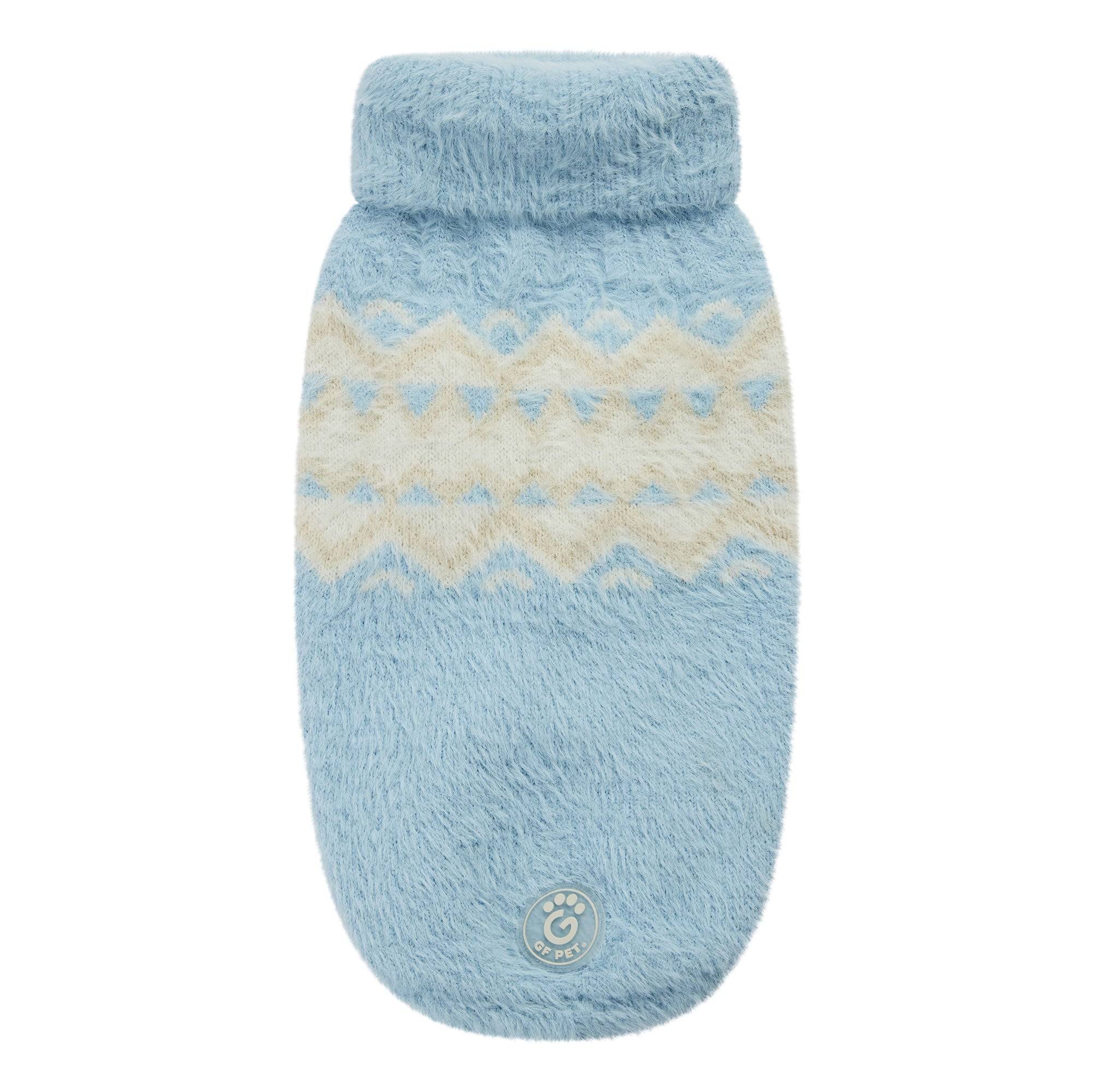 Fuzzy Sweater Light Blue