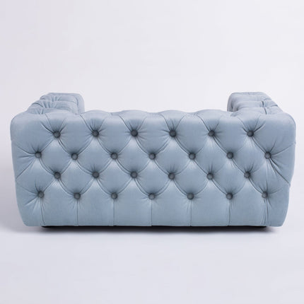 The Glamour Luxury Pet Bed in Blue