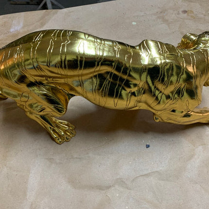 Golden Jaguar Sculpture