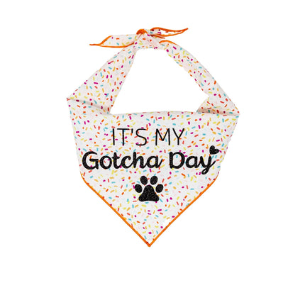 Gotcha Day Dog Birthday Bandana